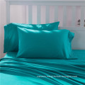 Low price bed sheet set bedroom 4 pcs 100% polyester microfiber bedsheet